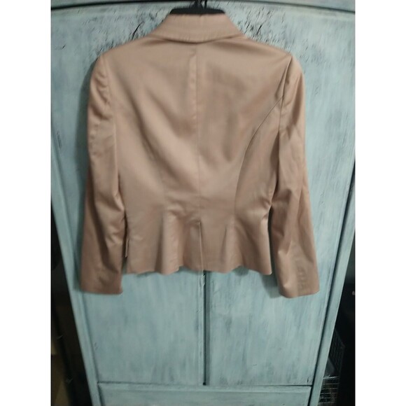 Bebe Blazer Blush Sz 8 City Officey Feminine - Picture 8 of 8